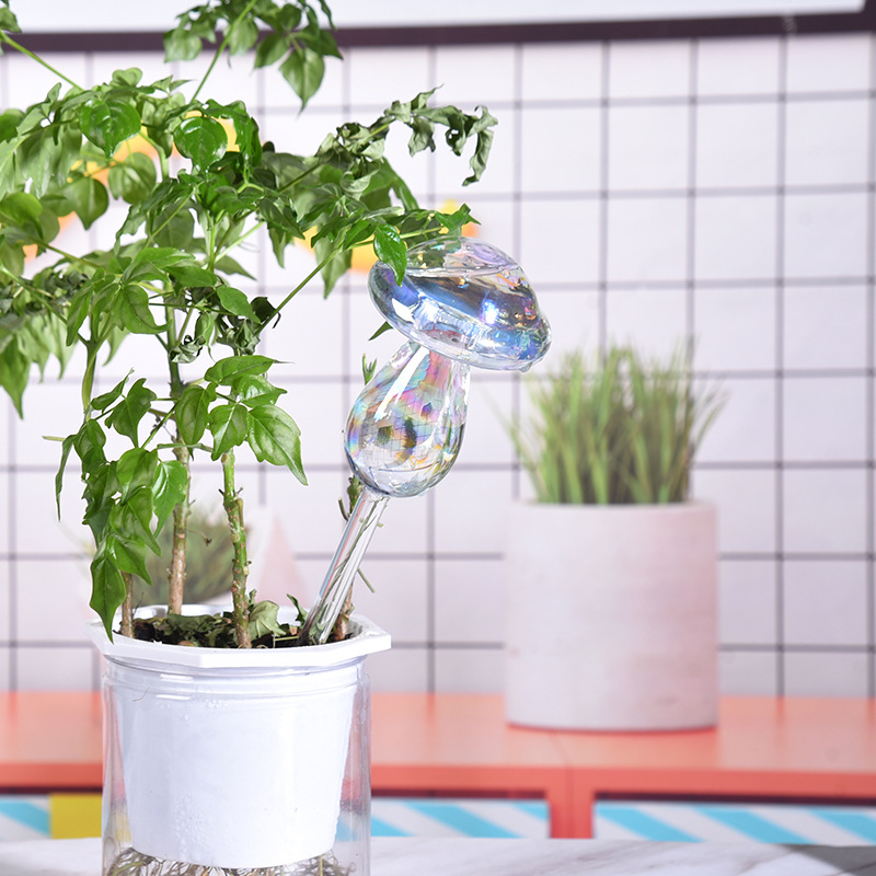 1/2PCS Glass Straw Automatic P - огляд і ціна Self Watering Insert