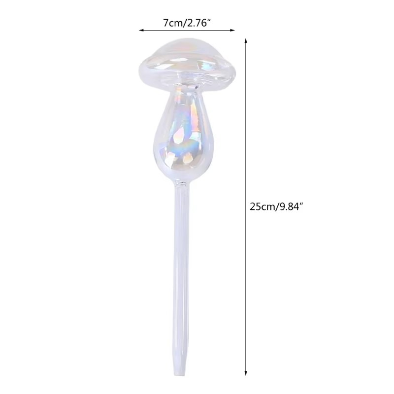 1/2PCS Glass Straw Automatic P - огляд і ціна Self Watering Insert