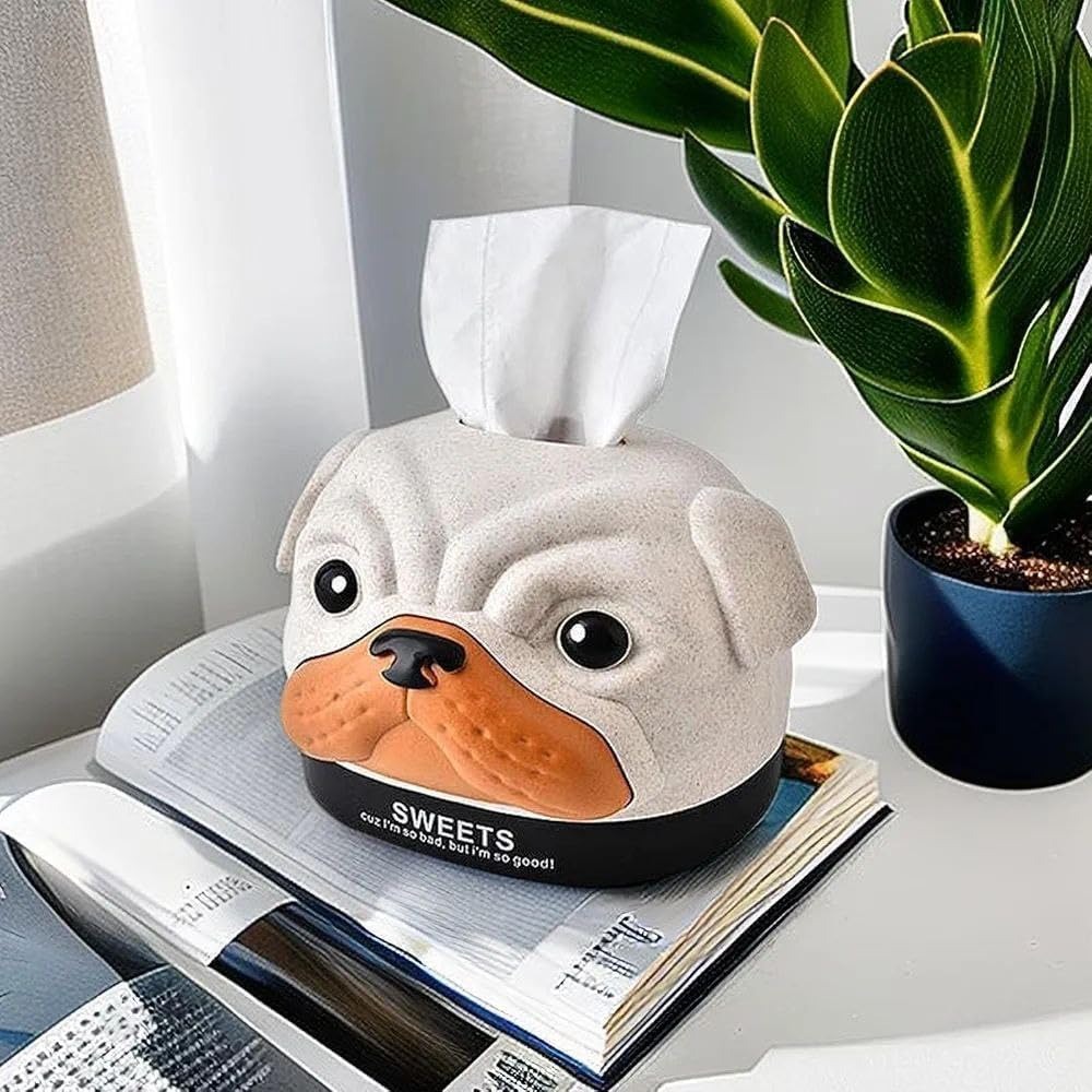 1pc Cute Dog Shape Tissue Box  - огляд і ціна Agar Tissue Culture